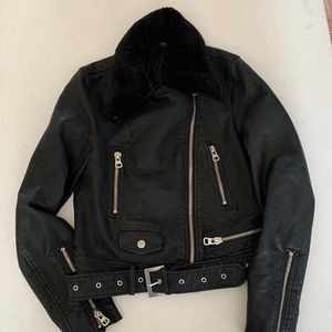 Zara Basics Aviator Jacket